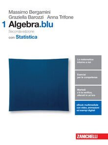ALGEBRA BLU 1 CON STATISTICA