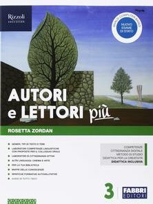 AUTORI E LETTORI PIU' 3