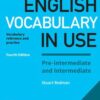 ENGLISH VOCABULARY USE PRE INT&IN S/C