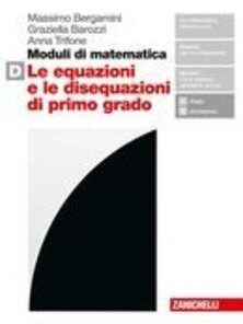 MODULI MATEMATICA D