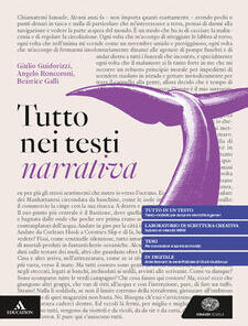TUTTO NEI TESTI NARRATIVA + SCRITTURA